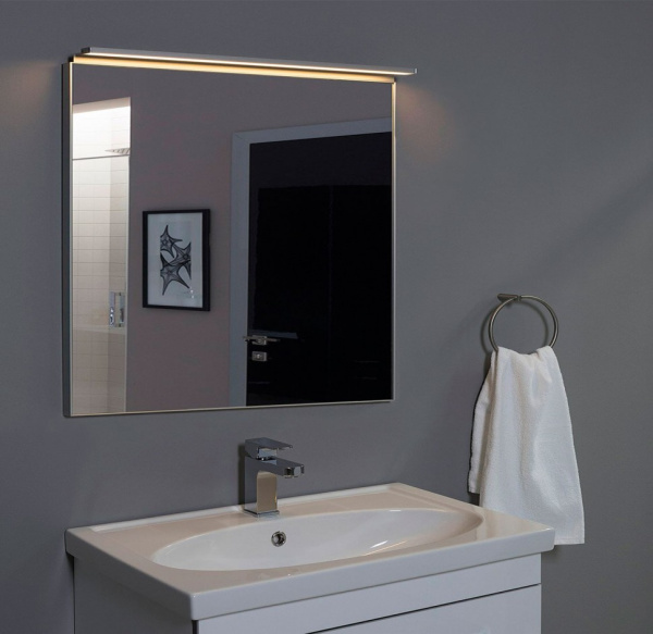 сильвер 8075 зеркало в аллюминиевой раме 800х750х20 (188157) сильвер 8075 зеркало в аллюминиевой раме 800х750х20 (188157)