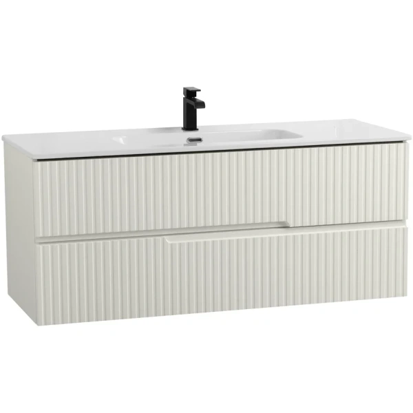 тумба под раковину cezares duet-n 120 duet-n-1200-2c-so-as-p подвесная альпака брашированная