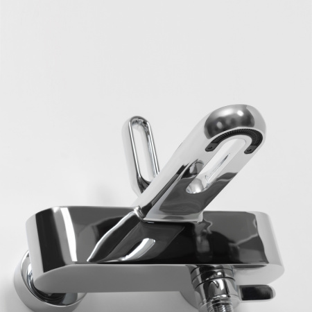 смеситель для ванны с душем wasserkraft kammel 1801 цвет хром