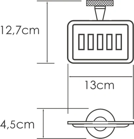мыльница wasserkraft tauber 64469 никель