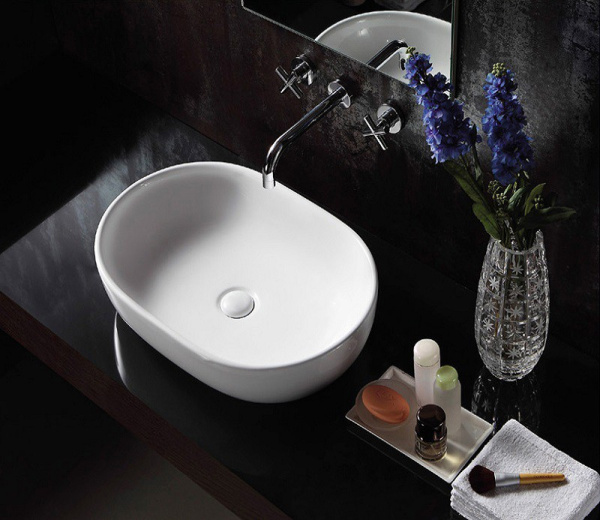 раковина накладная ceramalux 9026a