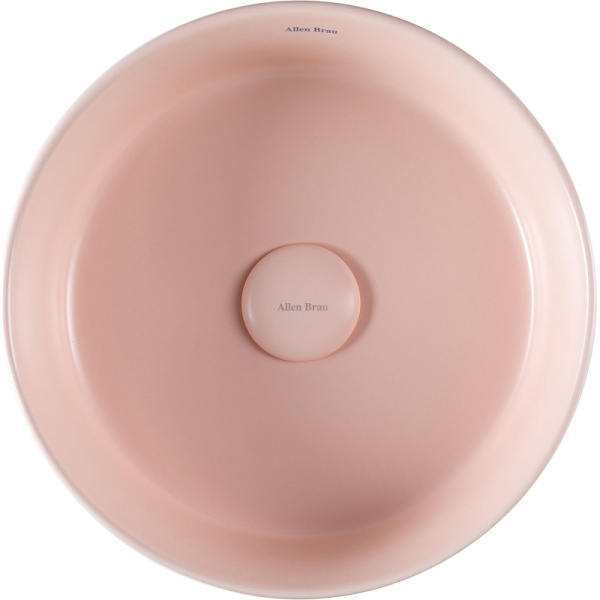 раковина-чаша allen brau fantasy romb 36 4.11033.sm розовая
