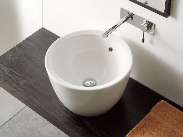 раковина scarabeo matty 8055 накладная, прямоугольная, 46x46 см, белая