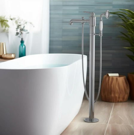 смеситель для ванны aquatek классик aq1545cr хром