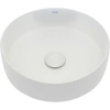 раковина aquame aqm5012mw ø36 см, накладная, цвет белая матовая