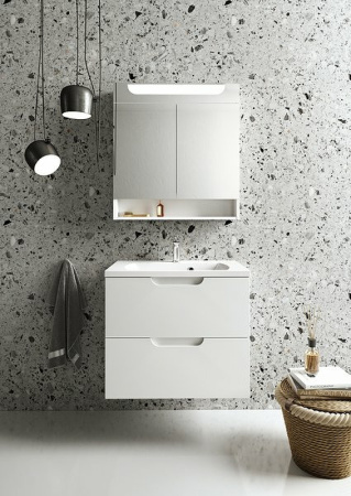 тумба под раковину ravak sd classic ii 60 x000001476 подвесная белая