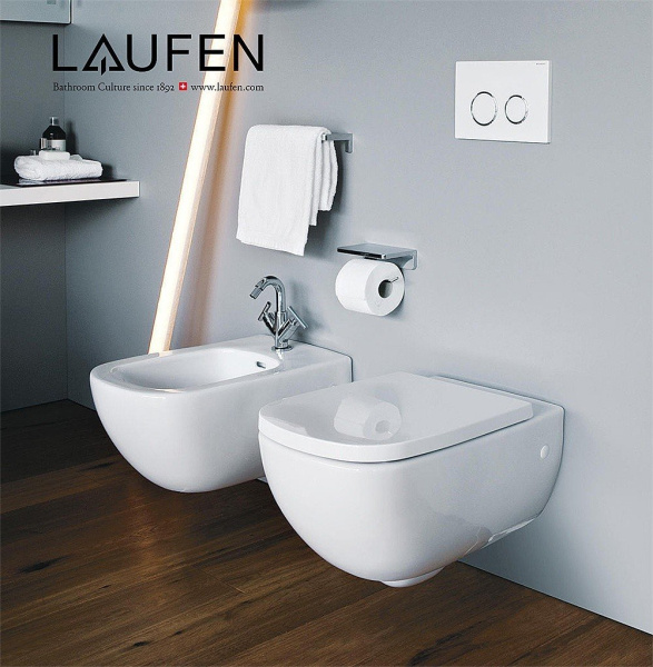 унитаз подвесной безободковый laufen palomba 8.2080.2.000.000.1, без сиденья, цвет белый.