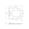 комплект унитаза с инсталляцией belbagno amanda bb051chr/bb051sc/bb002-80/bb005-pr-chrome с сиденьем микролифт и клавишей смыва хром глянцевый