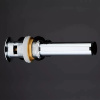 донный клапан haiba hb66-2 click-clack, хром