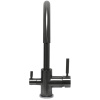 смеситель для кухни seaman barcelone ssl-5385-gun