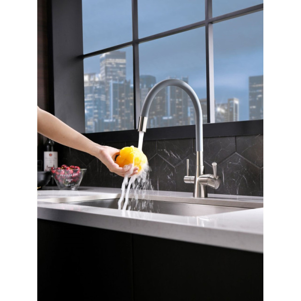 смеситель для кухни lemark comfort lm3075bn