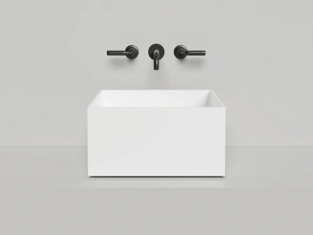 накладная раковина salini armonia square 02 130512g белый