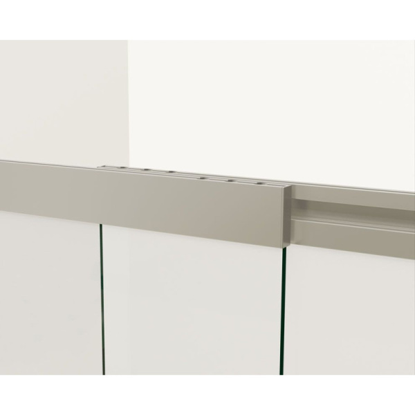 шторка для ванны 99 см vincea vsb-1e100clgm прозрачное