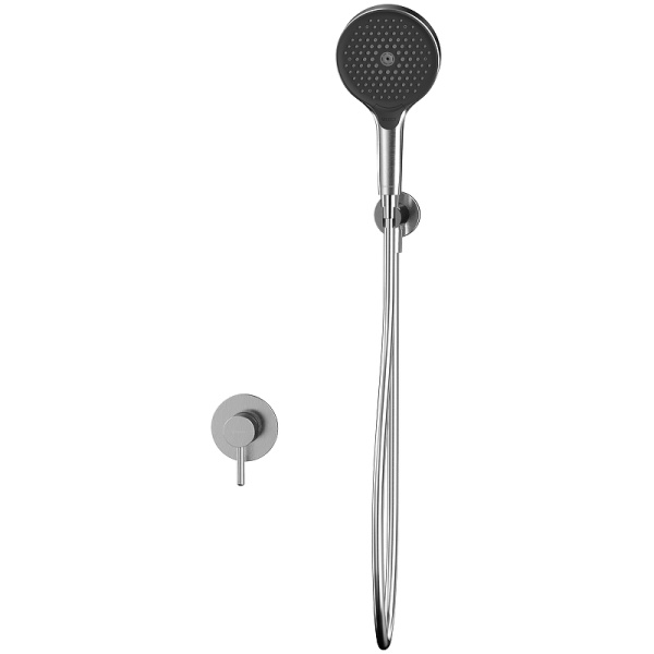 смеситель для душа whitecross y brushed nickel yset02topnib брашированный никель