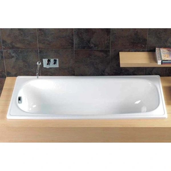 ванна стальная blb europa b40esls 140x70 см, белый