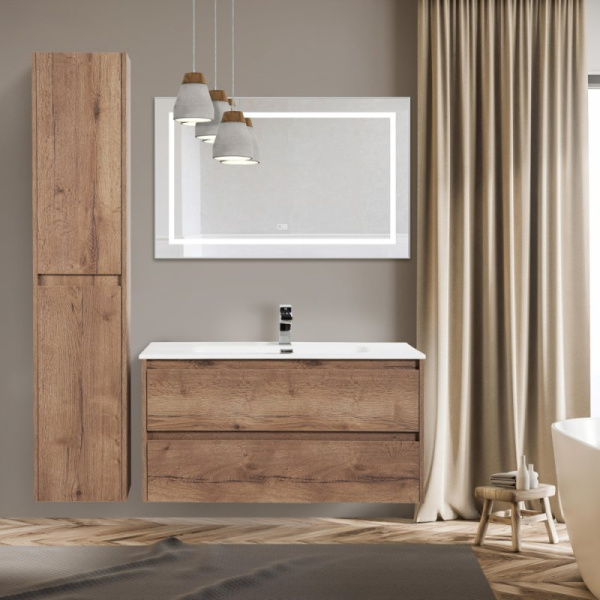 зеркало belbagno kraft 70 spc-kraft-700-800-led-tch-warm-nero с подсветкой черное с сенсорным выключателем и подогревом