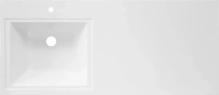 Раковина-столешница Эстет Даллас 1300 L ФР-00002166 над стиральной машиной, левая, 130.2х48.2х14.5 см