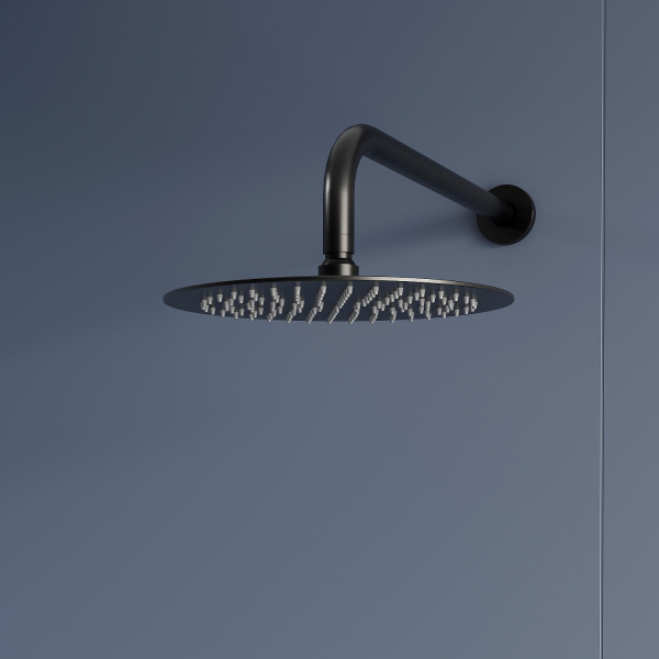 душевая система rgw shower panels sp-52-1b 511408521-04 черная матовая