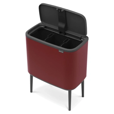 мусорное ведро 3x11л brabantia touch bin bo 316326