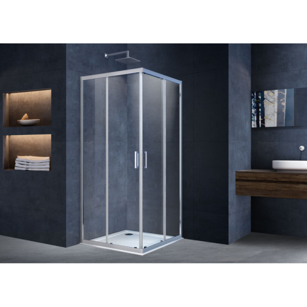 душевой уголок 90×90 см vincea alpha vss-3al900cl прозрачное