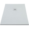 душевой поддон из искусственного камня allen brau priority 120×80 8.31006-21 белый камень