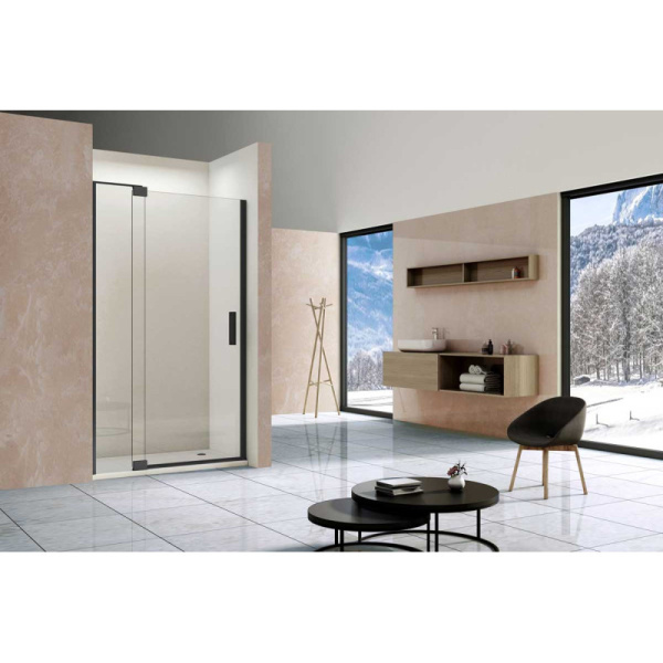 душевая дверь 111,2-120 см vincea extra vdp-1e1112clb прозрачное
