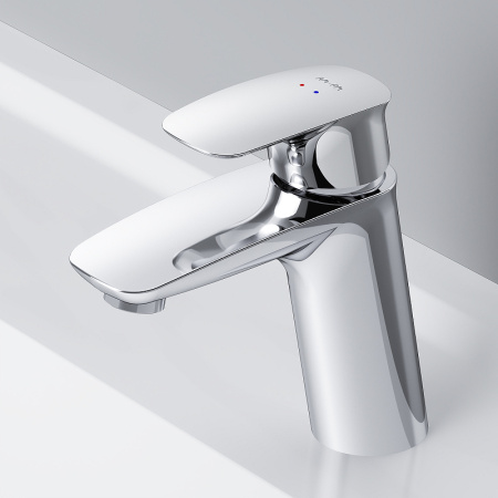 смеситель am.pm spirit v2.1 f71a02100 для раковины, цвет хром