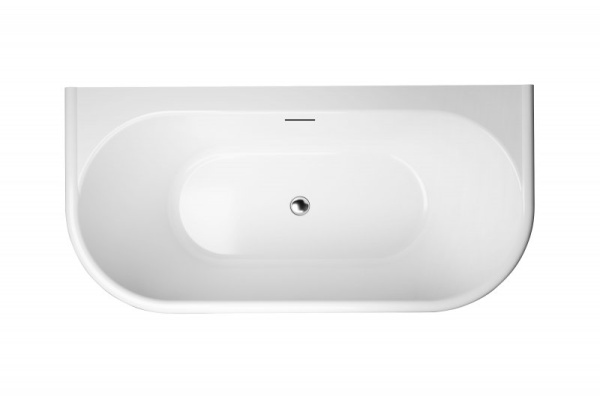 акриловая ванна belbagno bb408-1500-800 150х80 без гидромассажа