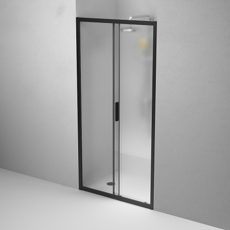 душевая дверь в нишу am.pm gem solo w90g-100-1-195bm 100 см