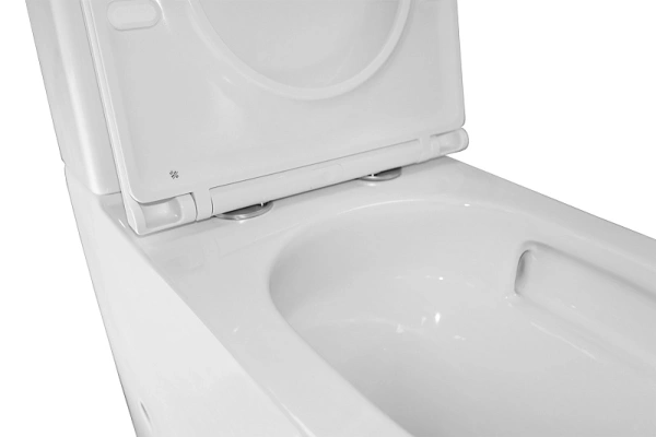 унитаз-компакт azario margo az-2125-uq1 напольный, безободковый, слив торнадо, с быстросъемным сиденьем микролифт, 39х67х88 см, белый