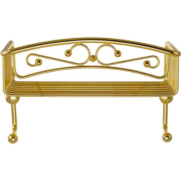 Полка корзина Migliore Complementi 22051 цвет золото