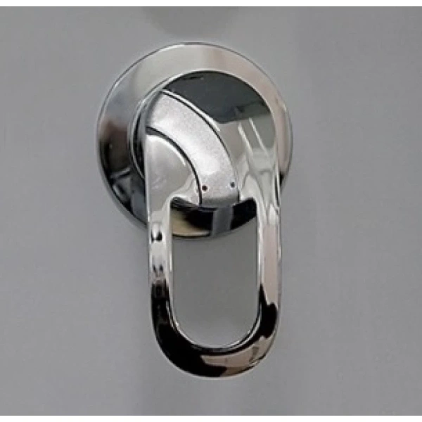 душевая кабина river lena 90x90x46 мт б/к 10000000220 профиль матовый хром задняя стенка белая