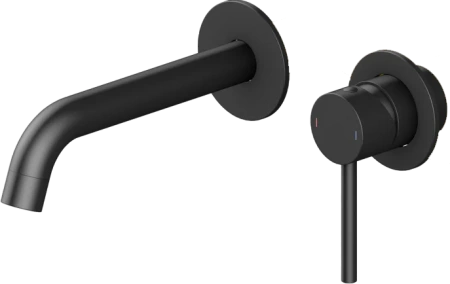 Смеситель для раковины Timo Saona 2372/03SM С ВНУТРЕННЕЙ ЧАСТЬЮ, черный