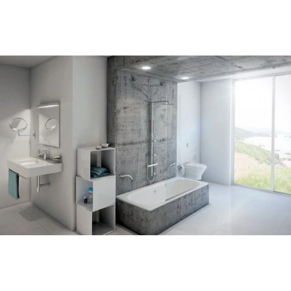 ванна стальная blb universal duo hg b70q 170x70 см, белый