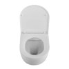 унитаз belbagno uno bb3105chr/sc подвесной, с сиденьем микролифт, цвет белый