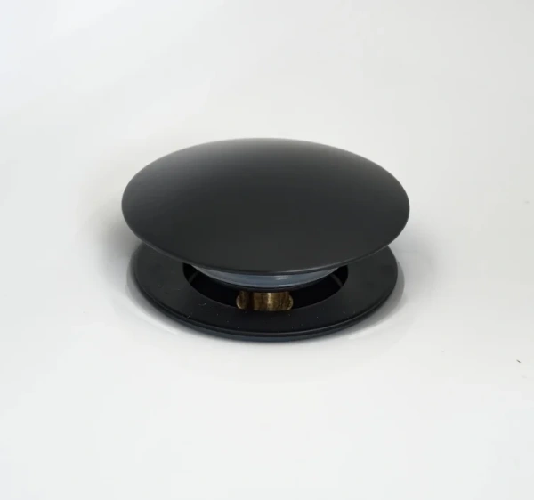 донный клапан gid minucia g-55bm для раковины, без перелива, матовый черный