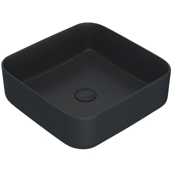 раковина-чаша iddis bridge 39см bribm04i27 черная матовая