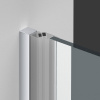 душевая дверь 80 см vincea alpha vdp-3al800mt текстурное