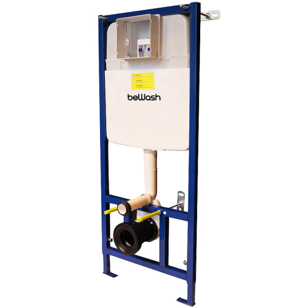 инсталляция bewash bw74 500rzvsn074hm0000001 для унитаза, без клавиши смыва