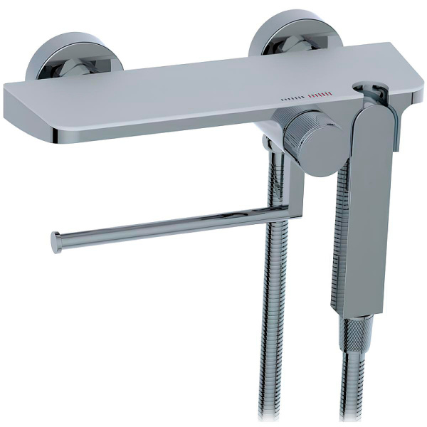 гигиенический душ со смесителем ceramalux lt9506 хром