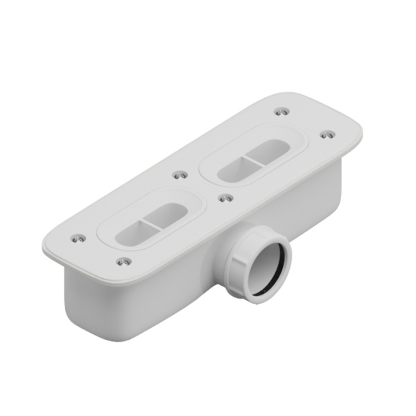 душевой поддон из искусственного камня rgw stl-w 90×90 16211099-01 белый