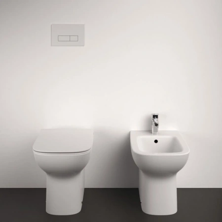 смеситель ideal standard ceraplan bd248aa для биде, с донным клапаном, хром