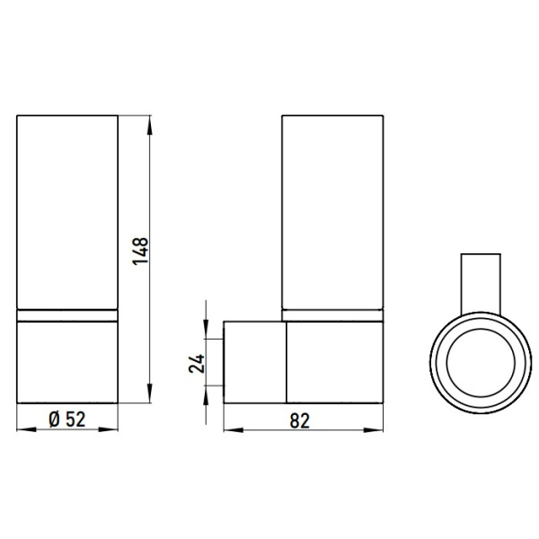 Стакан для зубных щеток Emco System2 3520 001 00
