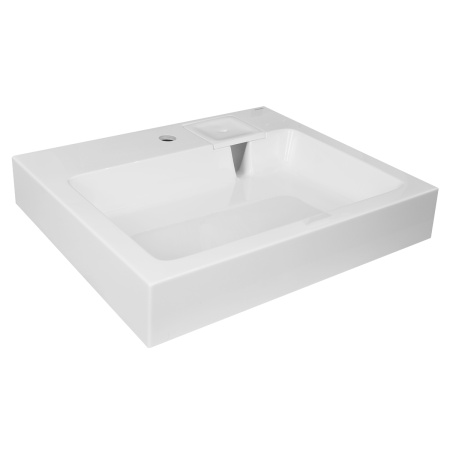 раковина azario etna new cs00086607 на стиральную машину, 60х50 см, белая