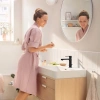 смеситель для раковины с донным клапаном coolstart hansgrohe rebris s 72519670