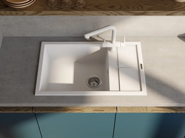 мойка кухонная omoikiri sumi 79a-wh 4997096 белый