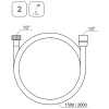 душевой шланг ravak satinflex 913.62rgb x07p707 розовое золото