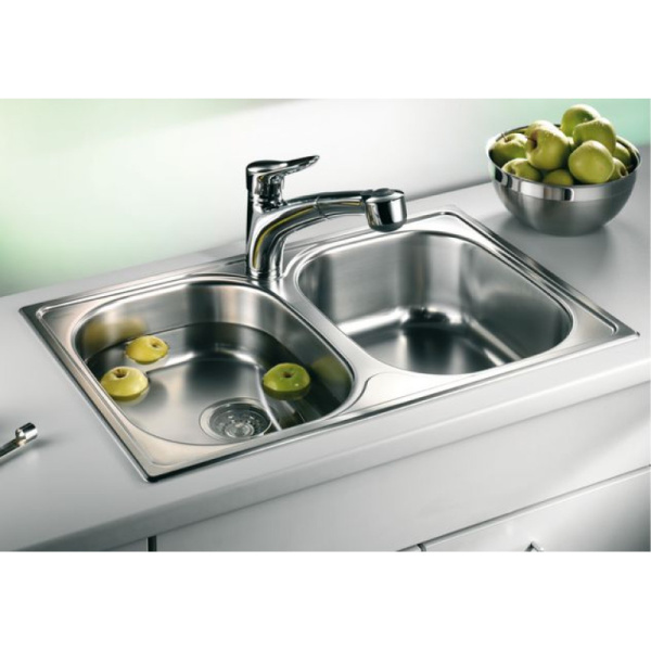 кухонная мойка blanco tipo 8 513459 compact сталь