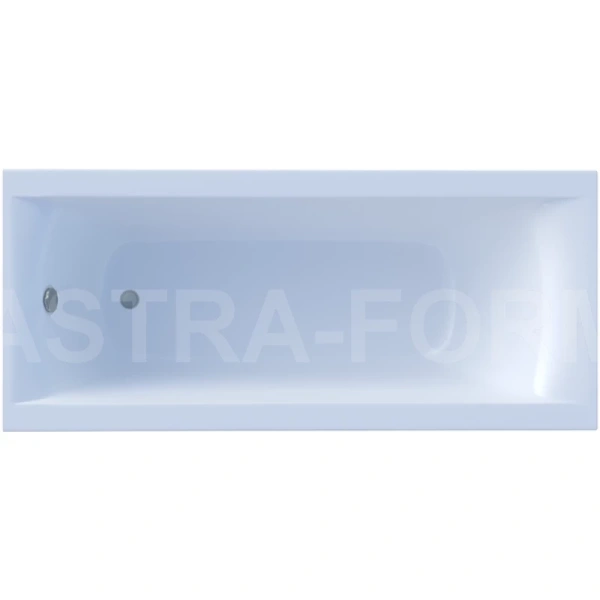 ванна из искусственного камня astra form нью-форм 170х70 01010012 без гидромассажа
