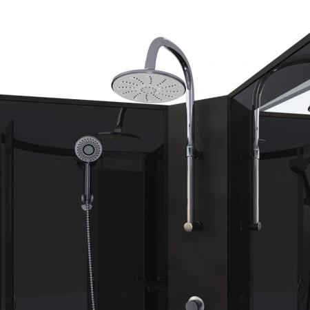 душевая кабина niagara classic 90x90 6508-14bktg с гидромассажем